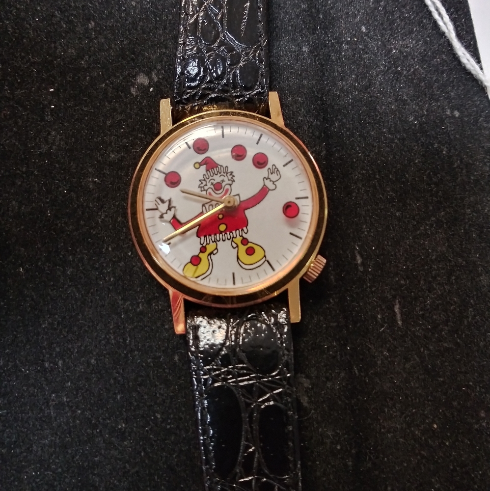 Self- Winding Clown Watch